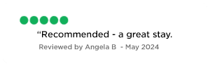 Trip Advisor Reviews – 2024 – Angela B–300×94